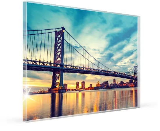 acrylic glass photo in 150x150