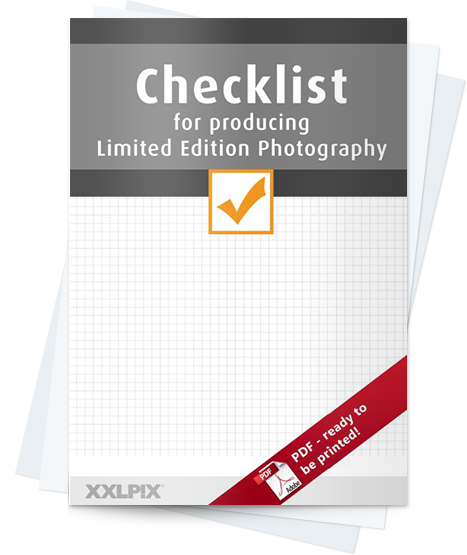 checklist for producing limited edition photography manual