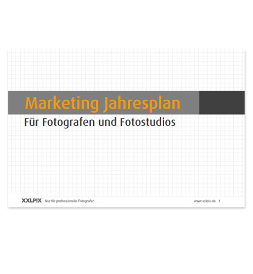 Jahresplan Marketing für Fotostudios