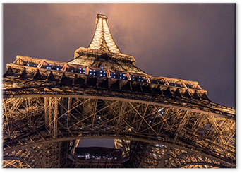 Photo sur plexiglas motif tour eifel