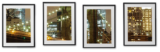 professional photo print in different frames